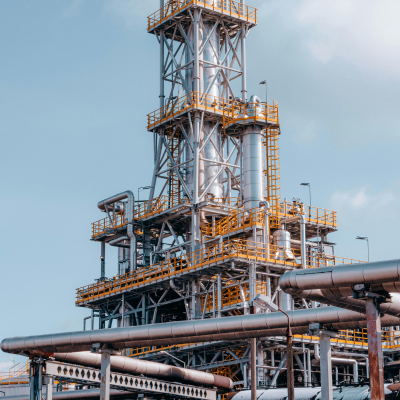 Alleen Directe Connecties chemical plant operationswerkt